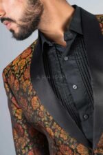 Floral Brocade Blazer (AB28) - Image 2