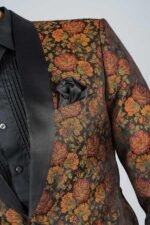 Floral Brocade Blazer (AB28) - Image 3