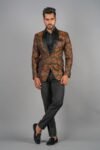Floral Brocade Blazer