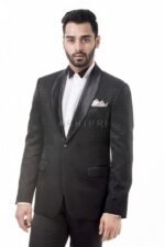 Midnight Textured Blazer (AB29) - Image 2