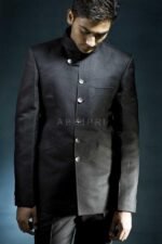 Midnighter Sovereign Bandhgala Suit (AJ21) - Image 4
