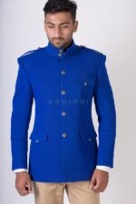 Azure Monarch Bandhgala Suit - Image 2