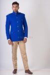 Azure Monarch Bandhgala Suit