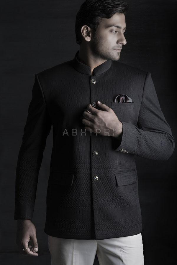 Mens Black Jodhpuri Suit Elegant Wedding Party Wear Dinner Blazer Coat  Pants | eBay
