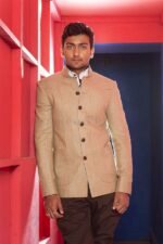 Khakee Detailed Bandhgala - Image 3