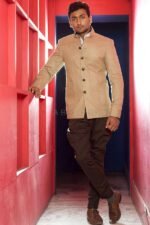 Khakee Detailed Bandhgala