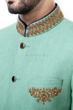 Zari Handcrafted Bandhgala - Image 3