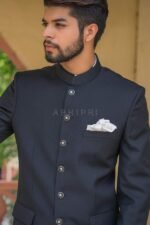 Classic Black Bandhgala - Image 2
