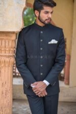 Classic Black Bandhgala