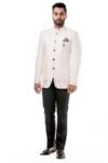 Pearl White Bandhgala