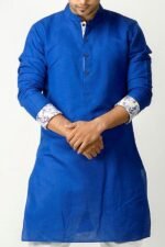 Azure Blue Kurta Set - Image 3