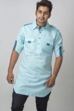 Cielo Short Pathani Kurta (AK24) - Image 2