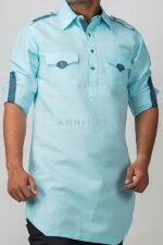 Cielo Short Pathani Kurta (AK24) - Image 3