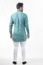 Ocean Short Cotton Kurta (AK40) - Image 2