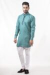 Ocean Short Cotton Kurta