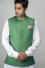 Cheetah Nehru Jacket - Image 2