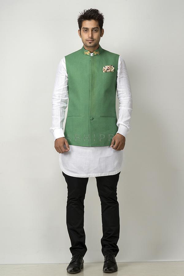 Cheetah Nehru Jacket