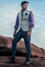 Modern Gray Basic Waistcoat