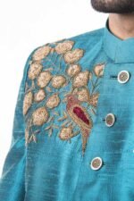 Parinda Handcrafted Achkan - Image 3