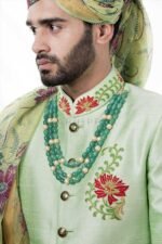 Nizaam Handcrafted Achkan - Image 3