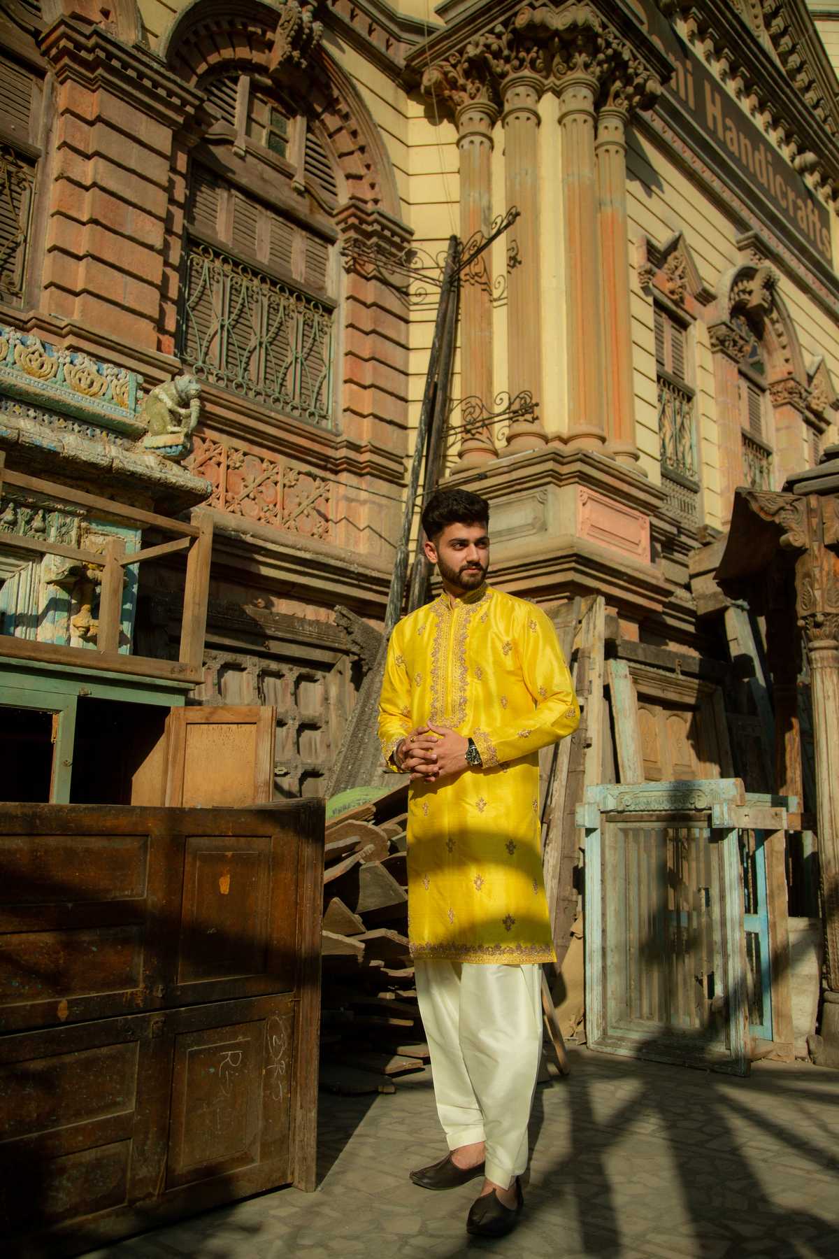 Haldi Kurta Set