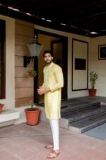 Lemon Kurta Set - Image 2