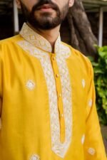 Ladoo Peela Kurta Set - Image 4