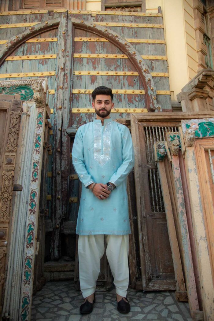 Foil Kurta Set