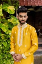 Ladoo Peela Kurta Set - Image 3