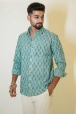 BLOCK PRINT SHIRT