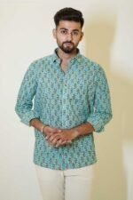 BLOCK PRINT SHIRT - Image 2