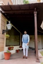 Noor Geometric Nehru Jacket