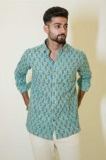 BLOCK PRINT SHIRT - Image 3
