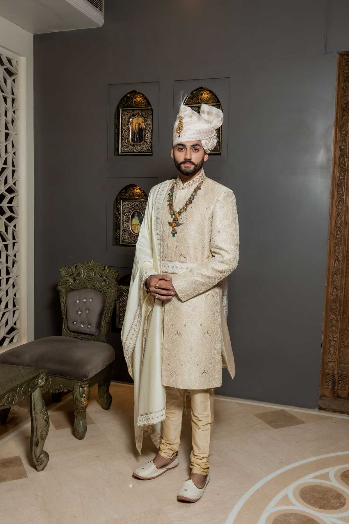 GHARANA HANDCRAFTED SHERWANI