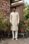 Jharokha 2.O Handcrafted Achkan