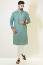 Pine Green Kurta Set - Image 2