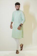 Basil Green Kurta Set - Image 2
