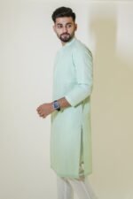 Basil Green Kurta Set - Image 3