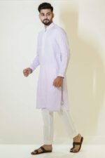 Lavender Kurta Set - Image 3
