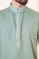 Pine Green Kurta Set - Image 5