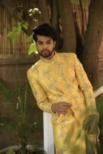 Maharaja Handcrafted Sherwani - Image 5